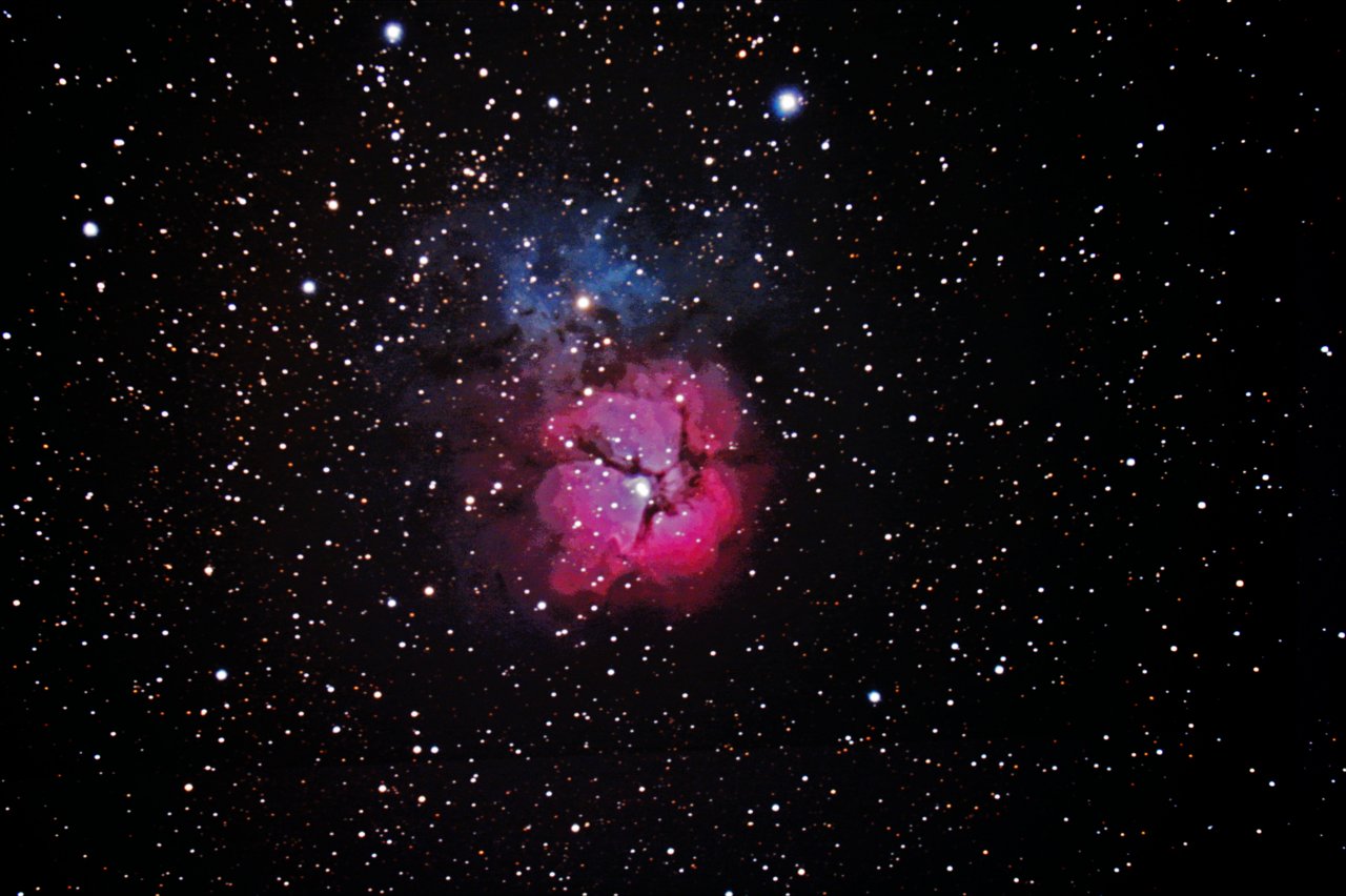 M20, The Trifid Nebula